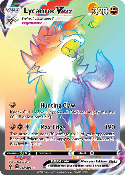Image for Lycanroc VMAX (Secret) - Pokemon