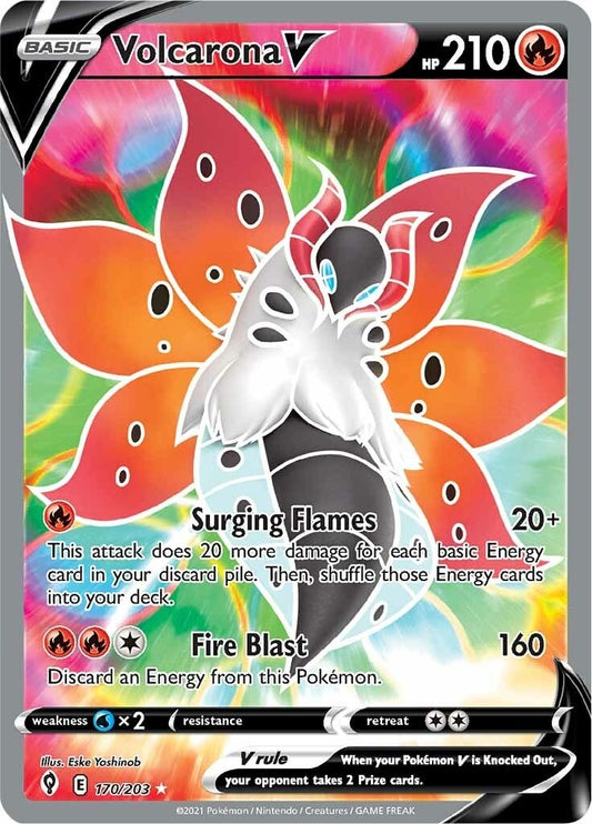 Image for Volcarona V (Full Art) - Pokemon
