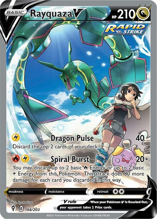 Image for Rayquaza V (Alternate Full Art) - Pokemon