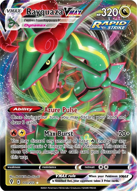 Image for Rayquaza VMAX - Pokemon