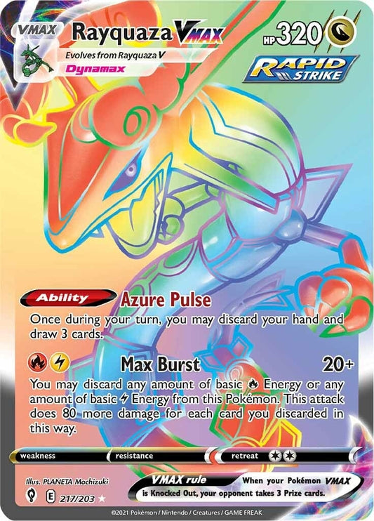 Image for Rayquaza VMAX (Secret) - Pokemon