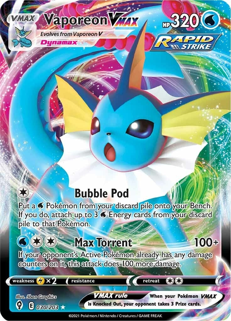 Image for Vaporeon VMAX - Pokemon
