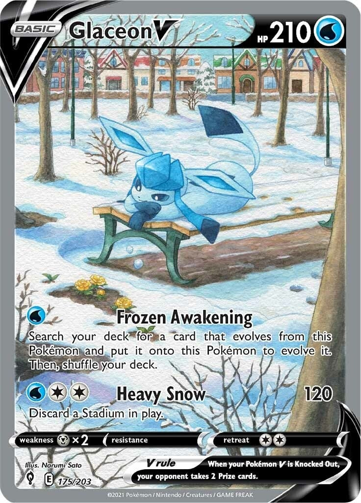 Image for Glaceon V (Alternate Full Art) - Pokemon