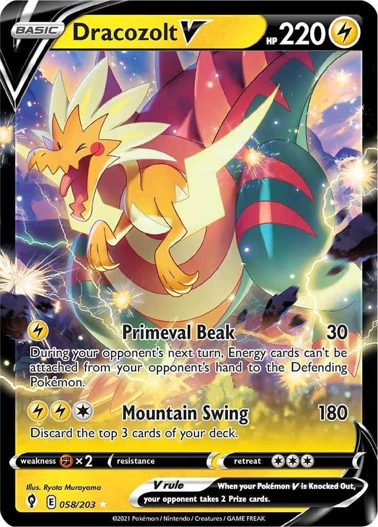 Image for Dracozolt V - Pokemon