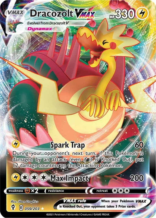 Image for Dracozolt VMAX - Pokemon