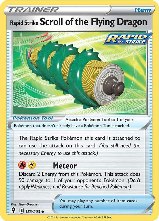 Image for Rapid Strike Scroll of the Flying Dragon - Pokemon