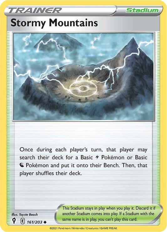 Image for Stormy Mountains - Pokemon