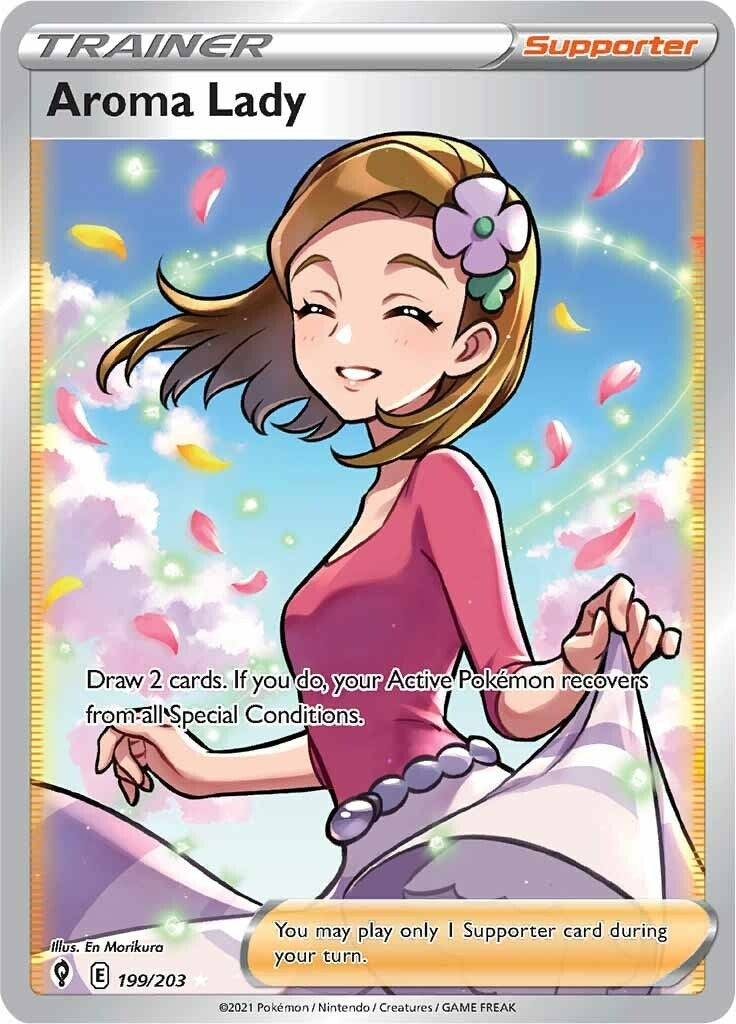 Image for Aroma Lady (Full Art) - Pokemon