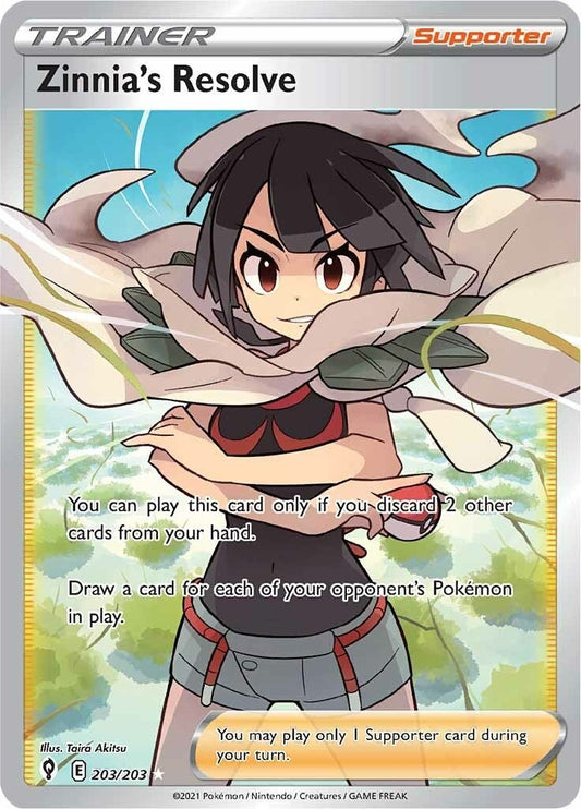 Image for Zinnia's Resolve (Full Art) - Pokemon