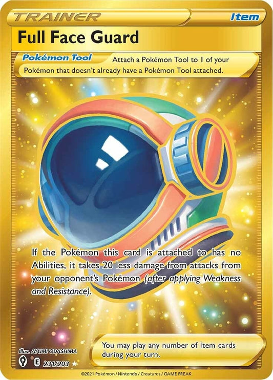 Image for Full Face Guard (Secret) - Pokemon