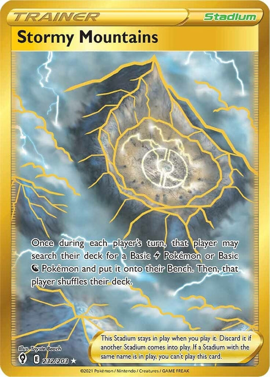 Image for Stormy Mountains (Secret) - Pokemon