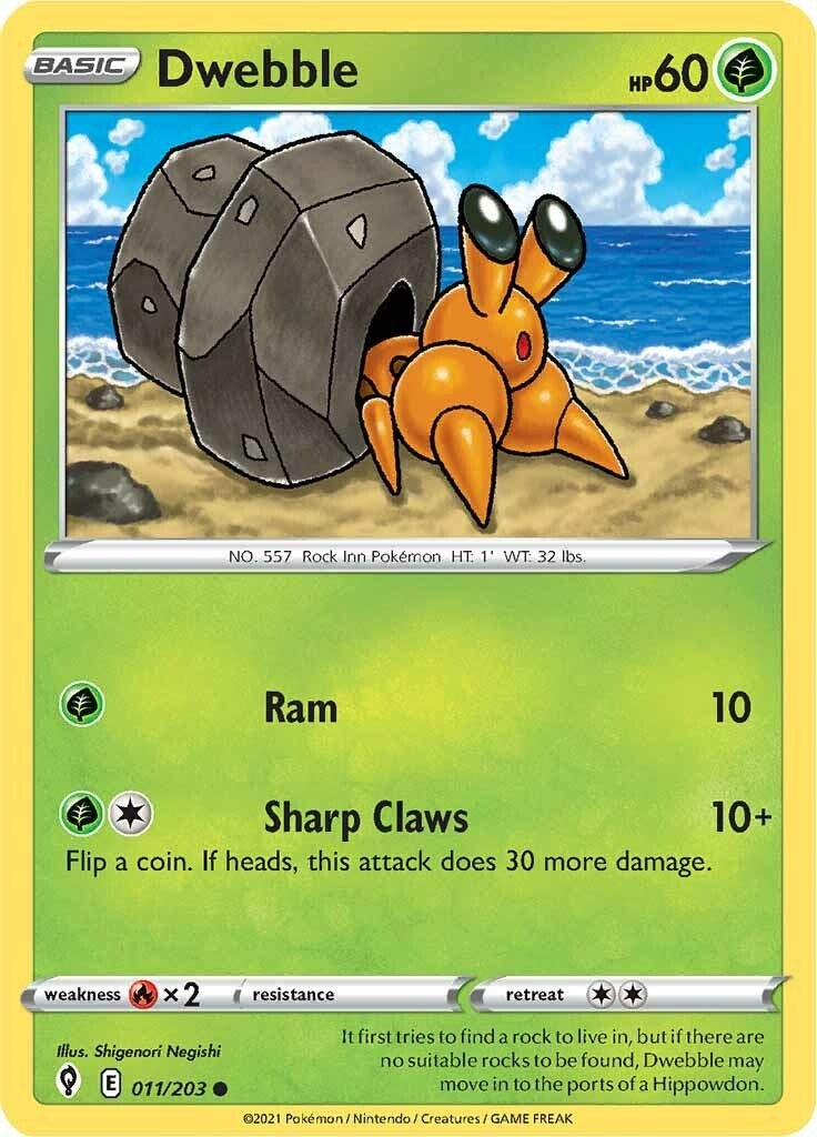 Image for Dwebble - Pokemon
