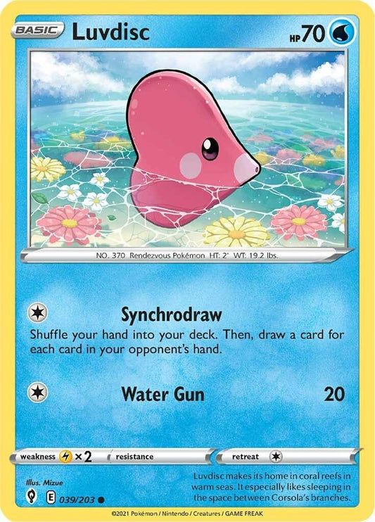 Image for Luvdisc - Pokemon