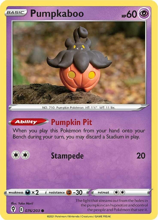 Image for Pumpkaboo - Pokemon