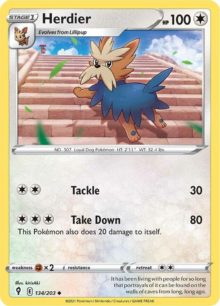 Image for Herdier - Pokemon