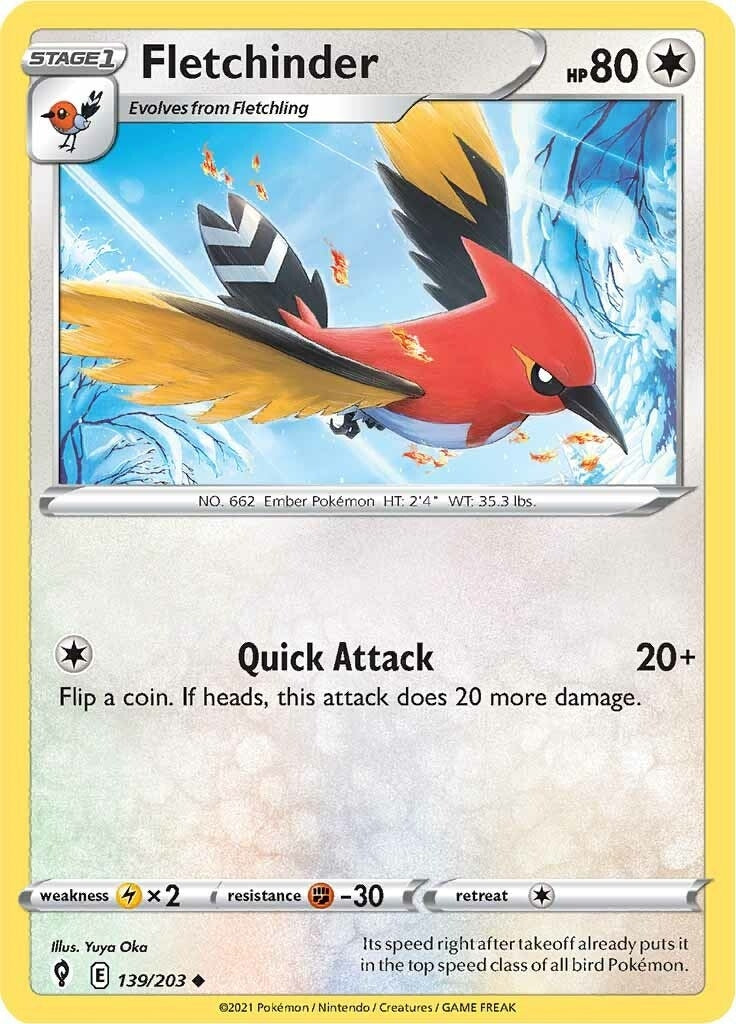 Image for Fletchinder - Pokemon