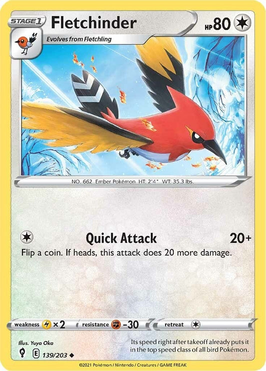 Image for Fletchinder - Pokemon