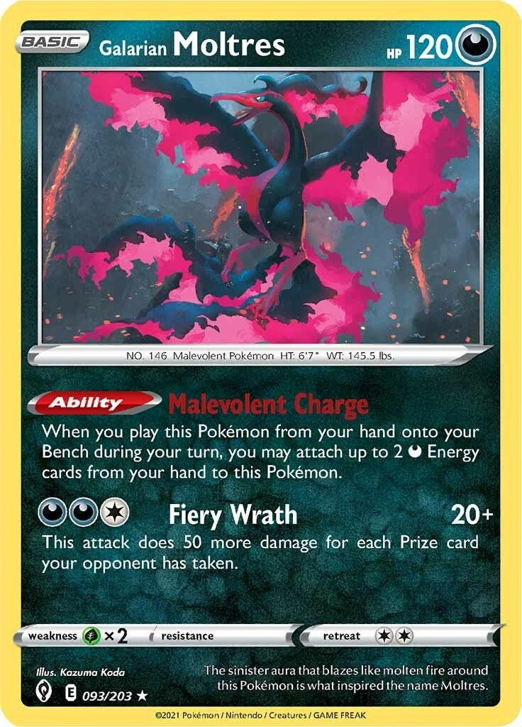 Image for Galarian Moltres - Pokemon