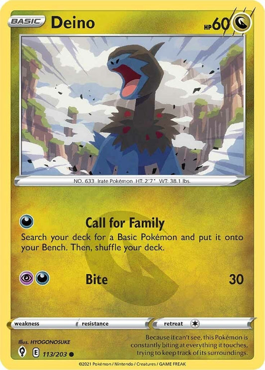 Image for Deino - Pokemon