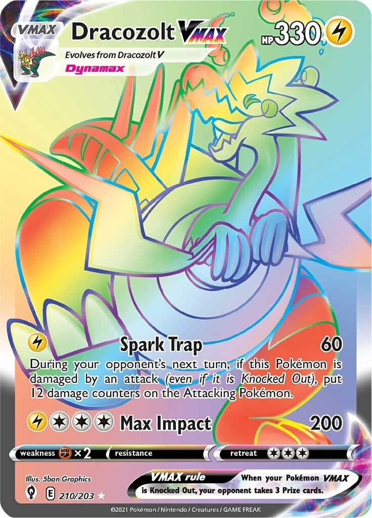 Image for Dracozolt VMAX (Secret) - Pokemon