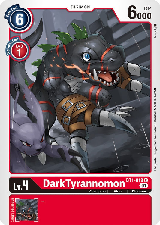 Image for DarkTyrannomon - BT1-019 (Alternate Art) - Digimon Card Game
