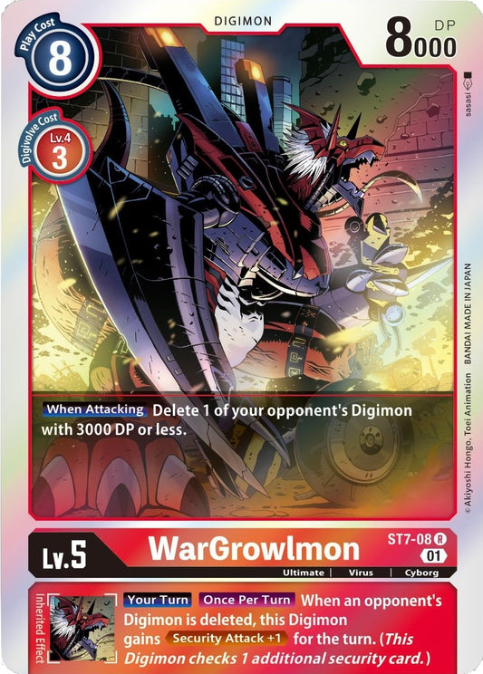 Image for WarGrowlmon - Digimon Card Game