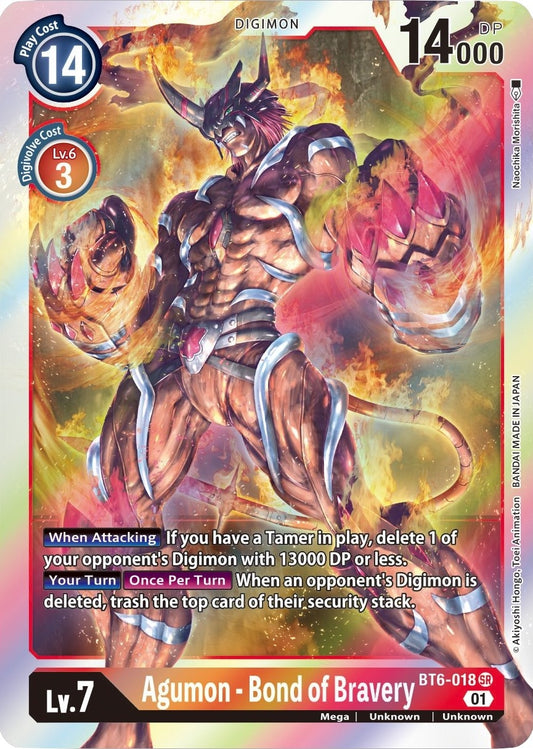 Image for Agumon - Bond of Bravery - Digimon Card Game