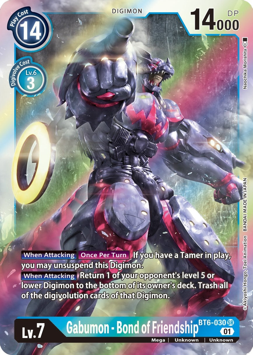 Image for Gabumon - Bond of Friendship - Digimon Card Game