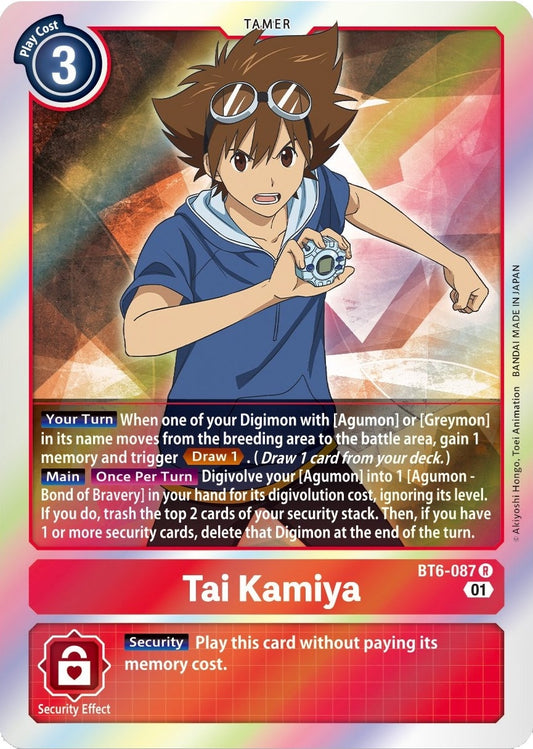 Image for Tai Kamiya - Digimon Card Game