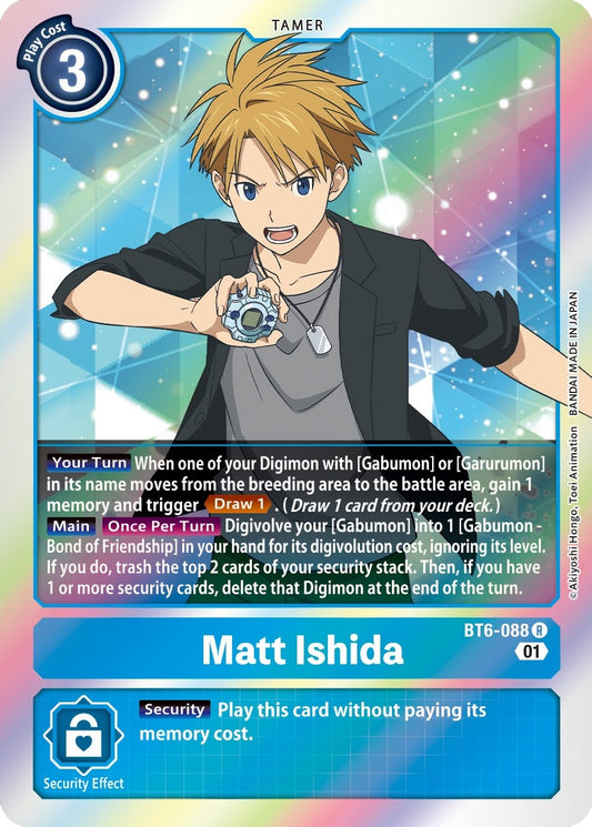Image for Matt Ishida - Digimon Card Game