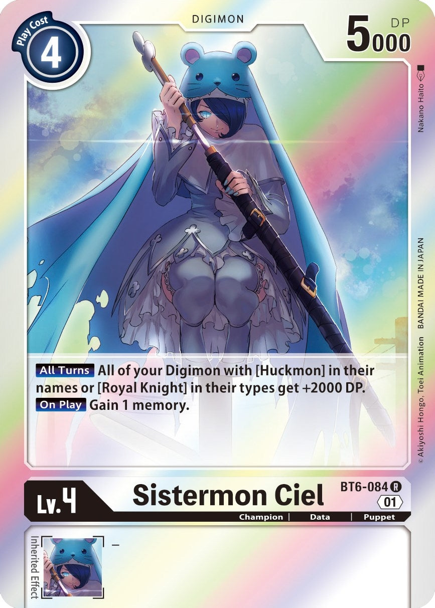 Image for Sistermon Ciel - Digimon Card Game