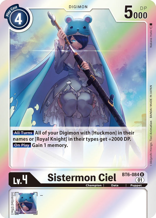 Image for Sistermon Ciel - Digimon Card Game