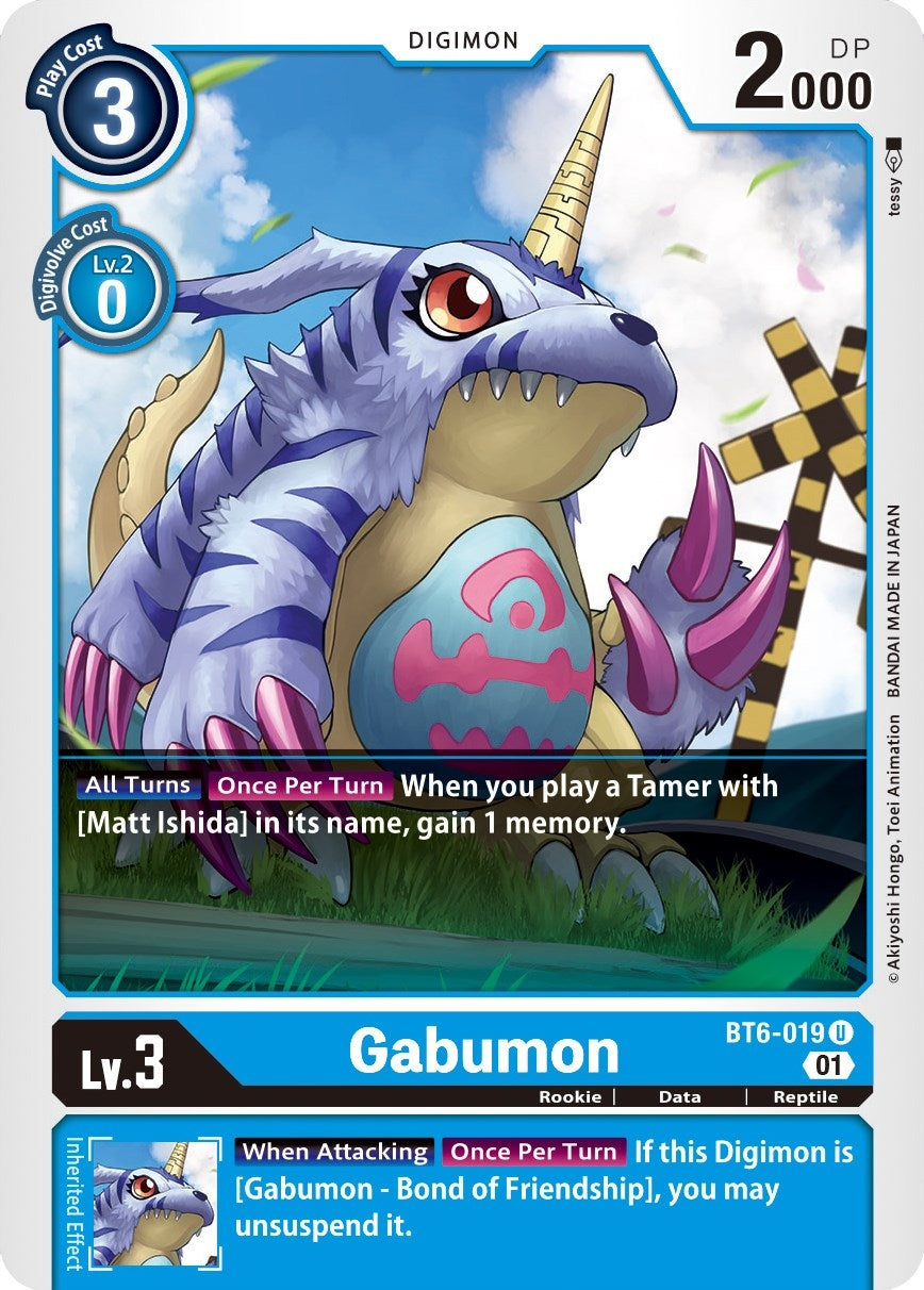 Image for Gabumon - Digimon Card Game