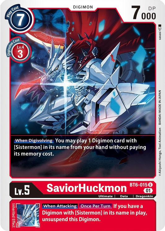 Image for SaviorHuckmon - Digimon Card Game