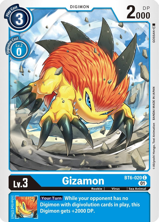 Image for Gizamon - Digimon Card Game