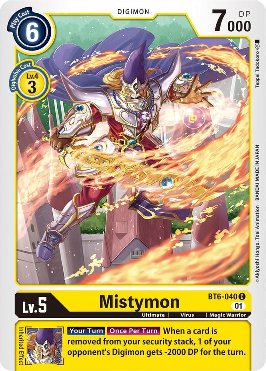 Image for Mistymon - Digimon Card Game