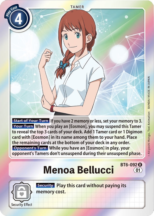 Image for Menoa Bellucci - Digimon Card Game