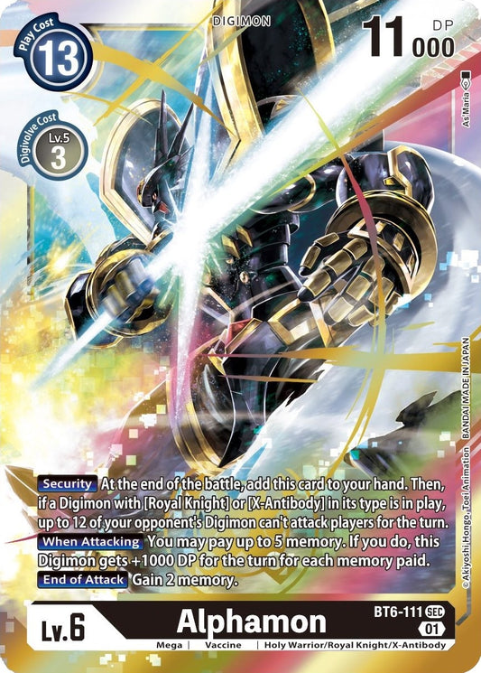 Image for Alphamon - Digimon Card Game