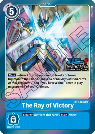 Image for The Ray of Victory (DC-1 Grand Prix) - Digimon Card Game
