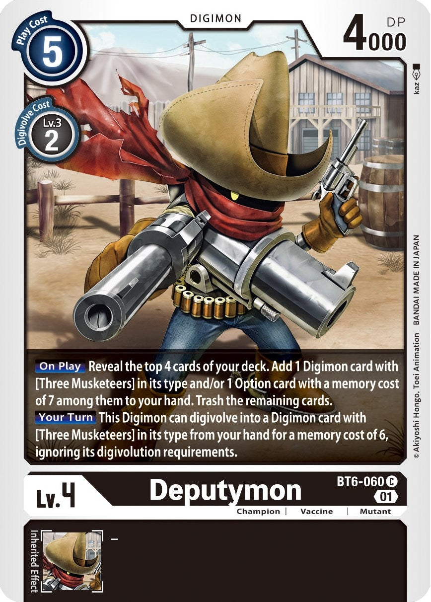 Image for Deputymon - Digimon Card Game