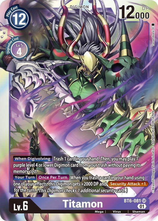 Image for Titamon - Digimon Card Game