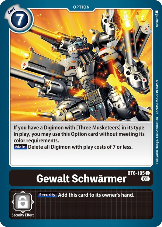 Image for Gewalt Schwarmer - Digimon Card Game
