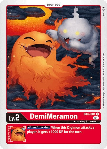 Image for DemiMeramon - Digimon Card Game