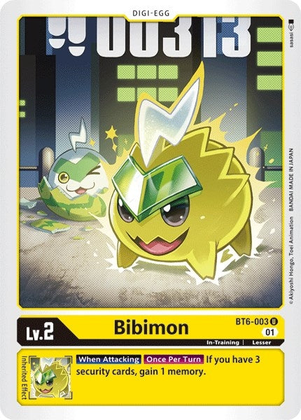 Image for Bibimon - Digimon Card Game