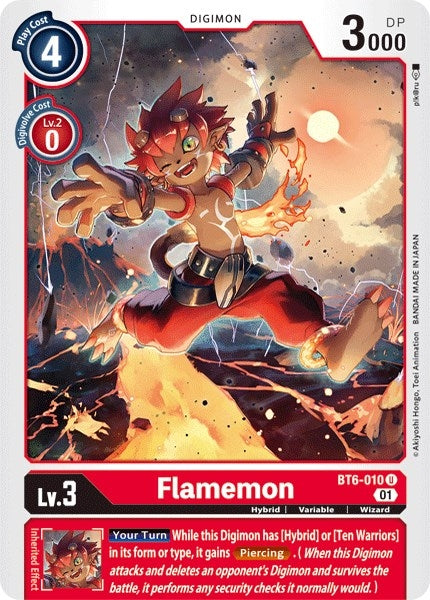 Image for Flamemon - Digimon Card Game