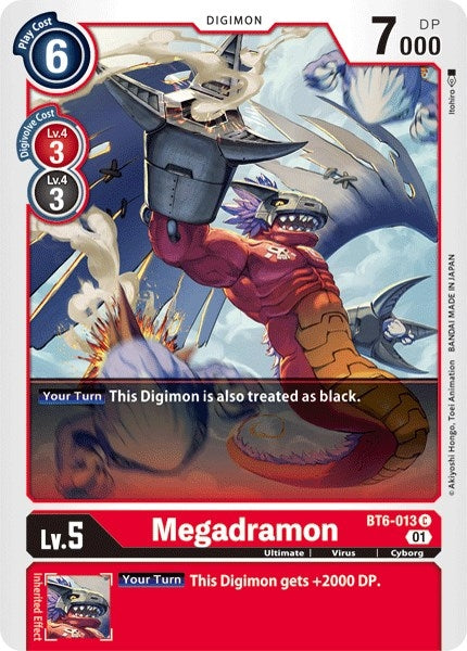 Image for Megadramon - Digimon Card Game