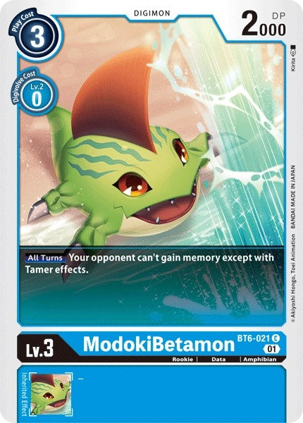 Image for ModokiBetamon - Digimon Card Game