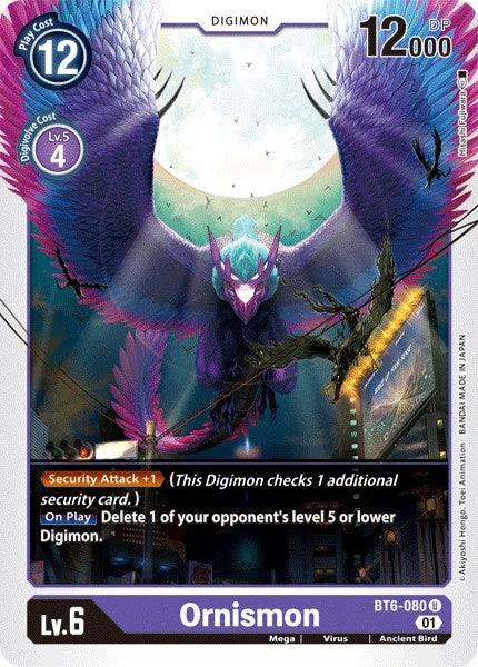 Image for Ornismon - Digimon Card Game
