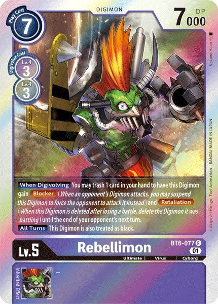 Image for Rebellimon - Digimon Card Game