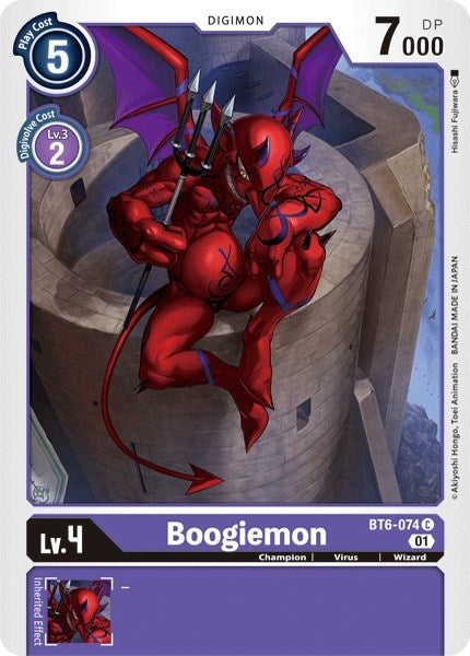 Image for Boogiemon - Digimon Card Game